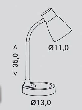 Stolná lampa L2705-MO TINA